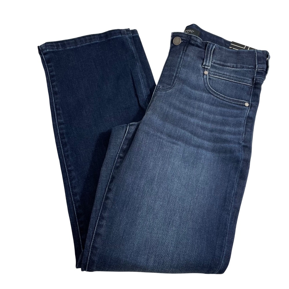 NWT Liverpool Jeans Gia Glider Slim Eco Size 4 / 27 Pull On Blue Denim - Picture 8 of 9